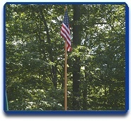 28' varnished Oak at Camp Armonk in Westchester County, N.Y.